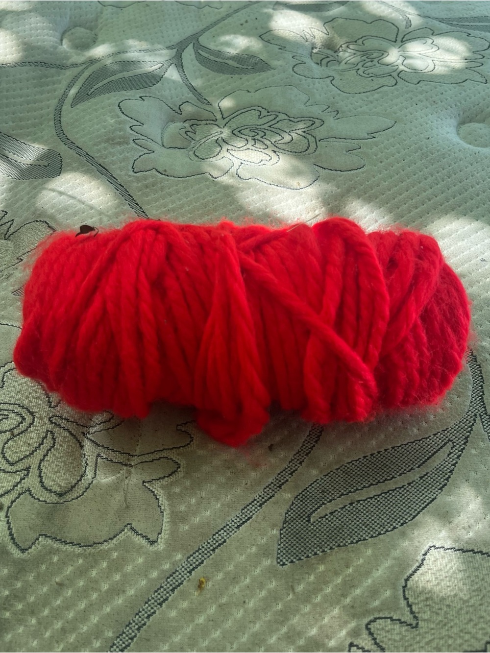 Bright Red Yarn Bundle - Home Accents